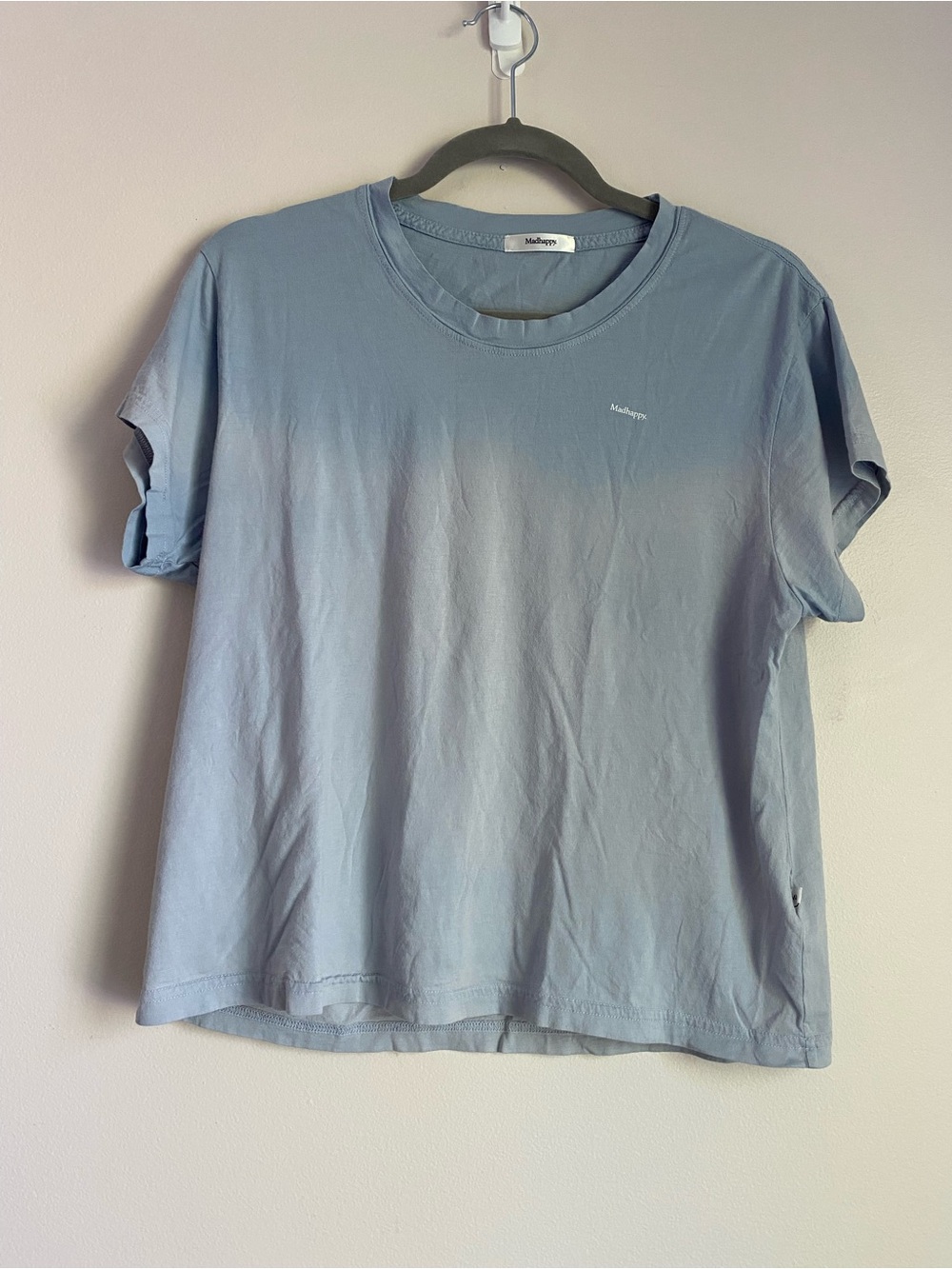 Madhappy fading ombré color basic shirt medium